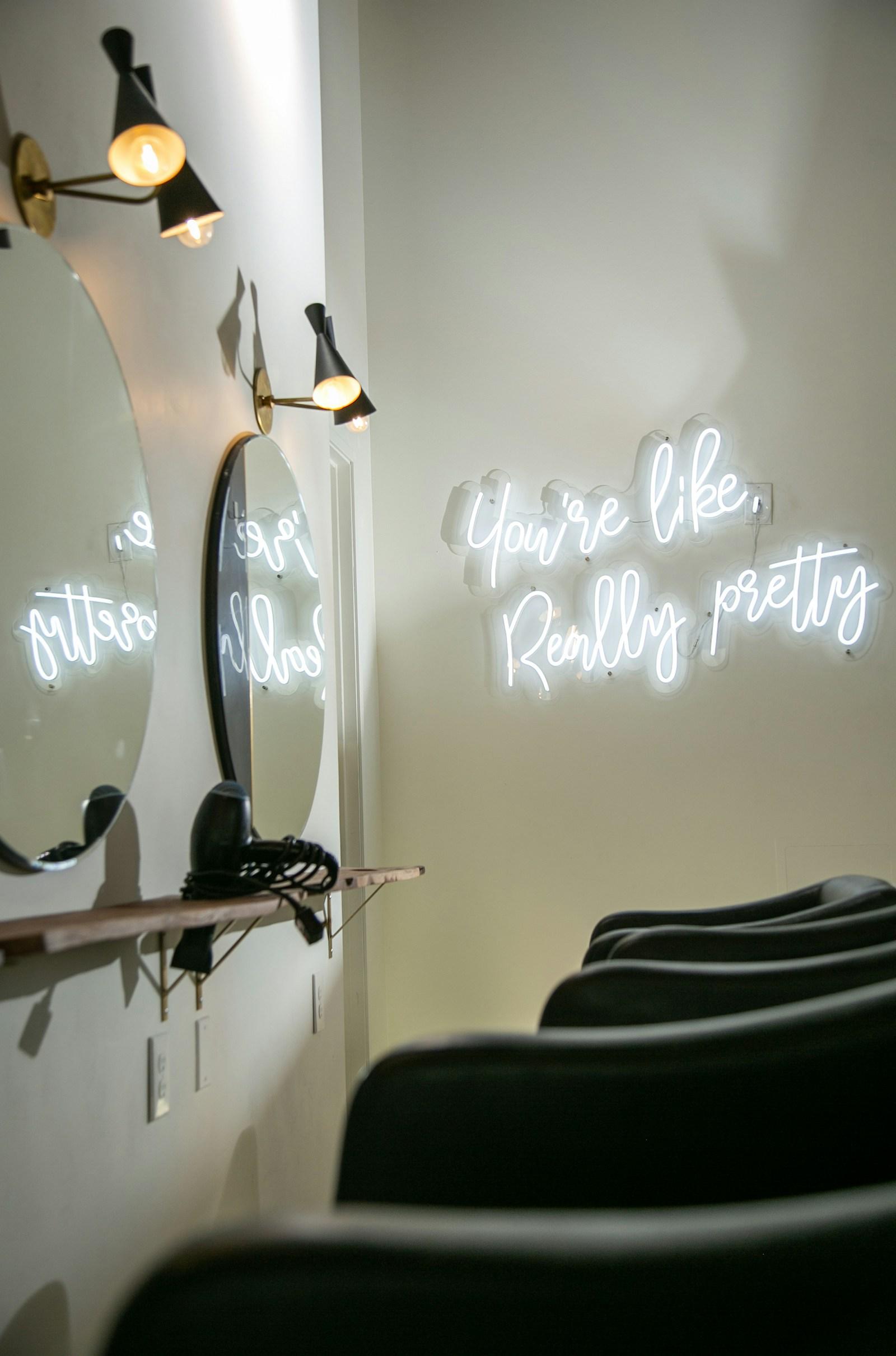 Salons and clinics website example by Build 76